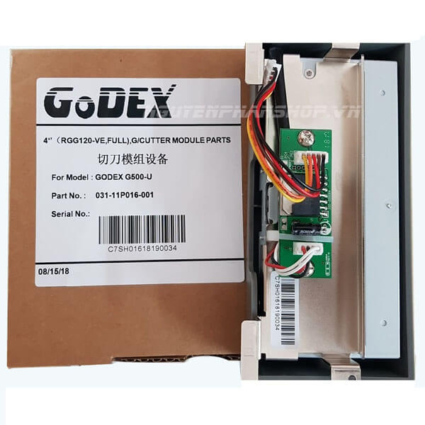 Bộ dao cắt tem máy in mã vạch Godex G500