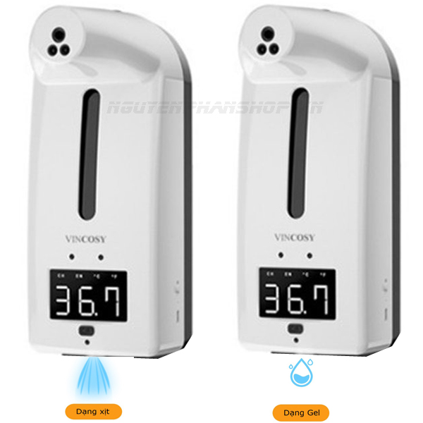 Máy đo nhiệt độ và khử khuẩn V18 Pro