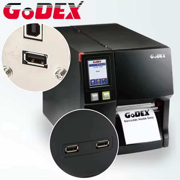 Máy in mã vạch Godex ZX1200Xi+