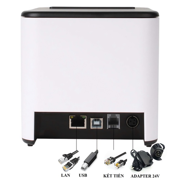 Máy in hóa đơn Zywell ZY-Q821 (USB + LAN)