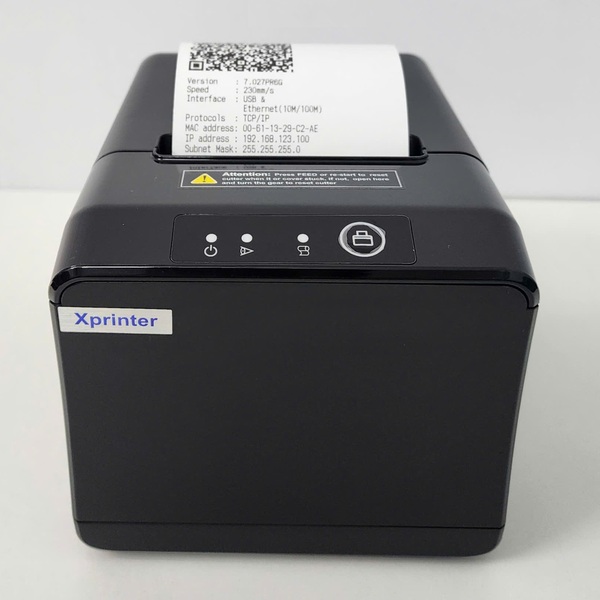 Máy in hóa đơn Xprinter XP-Q806K (USB + LAN)