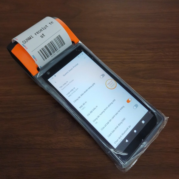 Máy bán hàng cầm tay SUNMI V2S (NFC)