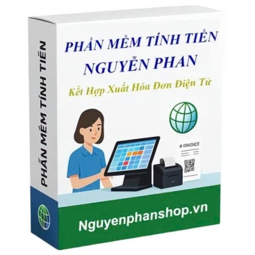 Phần mềm tính tiền Nguyễn Phan (Kết hợp xuất hóa đơn điện tử)