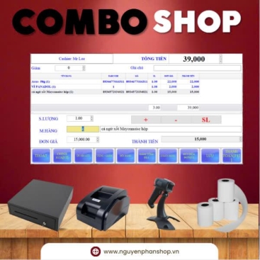 Bộ máy bán hàng giá rẻ cho SHOP